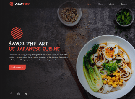 Restaurant Template
